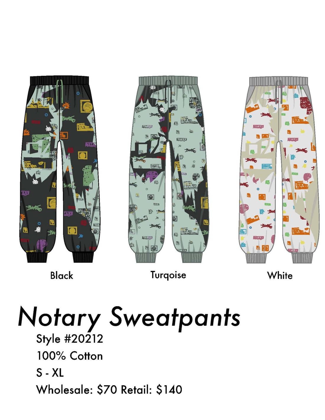 Notary Sweatpants — Style #20212